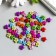 Beads for creativity plastic "Smails" bright set 20 grams 0.6x1x1 cm