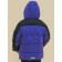 Jacket for boys, height 128 cm, purple color