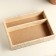 Wooden Kashpo 25.5 × 20 × 5 cm "Favorite Mom", natural