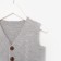 Vest for a boy, gray color, height 92 cm