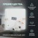 Lamp built -in era LED, IP20, 18W, 222x222 mm, 4000k, 980lm, white color