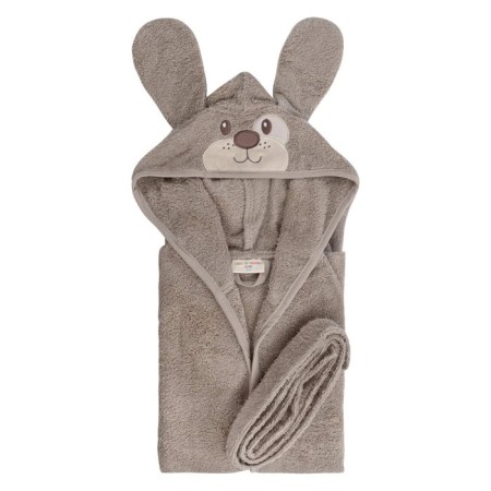 Children's robe "Zuma", age 5-6 years old, beige color-2