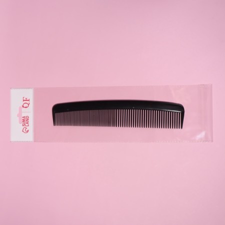 Combined comb, 22 × 4.5 cm, black color-3
