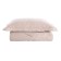 A set with a vertical bedspread, size 240x260 cm, 50x70 cm - 2 pcs, color cream