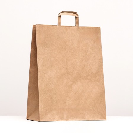 Craft Packet without printing, flat handle 35 x 15 x 45 cm