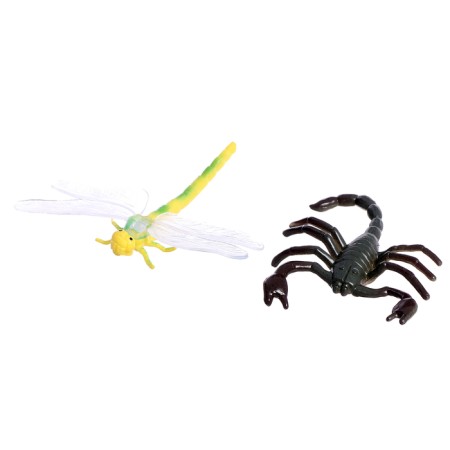 Animal set "insects", 12 figures with accessories-10