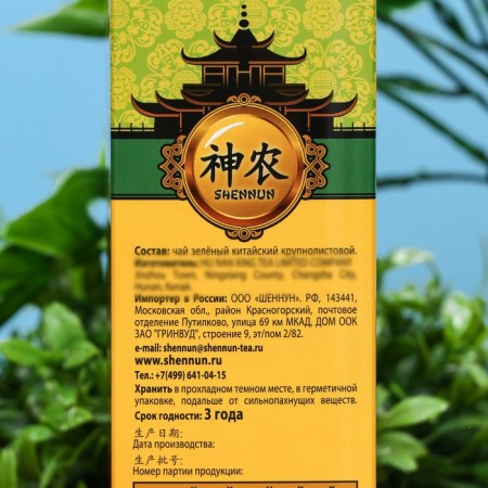 Green large -leaf tea Shennun, milk ulun, 100 g-2