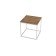 Ingvar coffee table, 452 × 452 × 453 mm, color of oak van