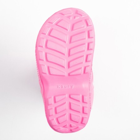 Rubber boots baby, light pink color, size 22-23-4