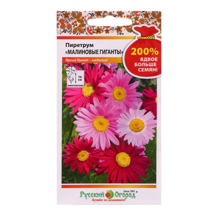 Pyrethrum flowers "Raspberry giants", 200%, 0.4 g