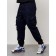 Cargo jeans men, size 46-48, dark blue color