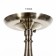 Aurelia chandelier 5x60W E27 Antique bronze 60x60x30cm.