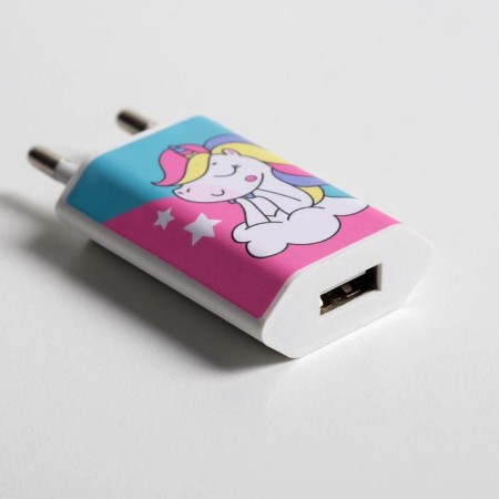 Set of USB cable - Micro USB and Sueter "Unicorn", 1 m-2