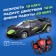 The radio -controlled "thirst for racing", works on the battery, the color is black