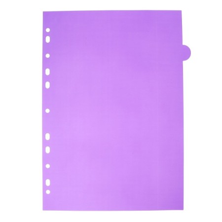 A4 sheet separator (245 x 305 mm), color, 12 sheets, "Devente. Marandi" polypropylene 140 microns, individual packaging-3