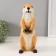 Piggy bank "gopher" height 28.5 cm, width 11 cm, length 11 cm