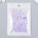 Glass 12/0 "Transparent. Color middle. Lilac" 10 g