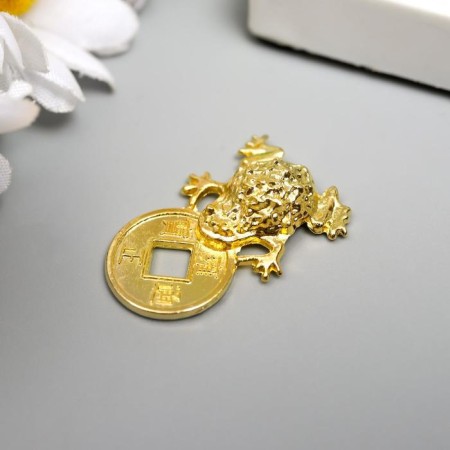 Koshelki trifle "Toad with a coin" 1.5x2.5x0.3 cm-1