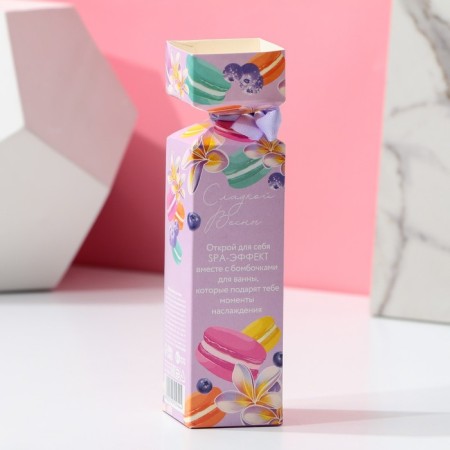 Gift set of cosmetics “Since March 8!”, Bath bombs 3 x 40 g, pure happiness-2