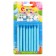 Set of candles for the Manhattan cake, 9 cm, 8 pcs, 24 minutes, blue metallic