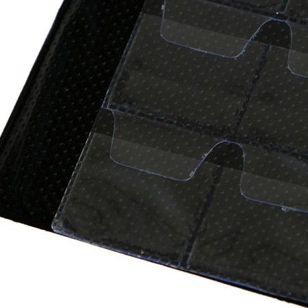 Album for coins 125 x 185 mm Calligrata "Combi" for 192 coins, 14 sheets, covering artificial leather, blue-4