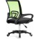 Computer chair Turin plastic/fabric, black/green mesh 60x55x82 cm