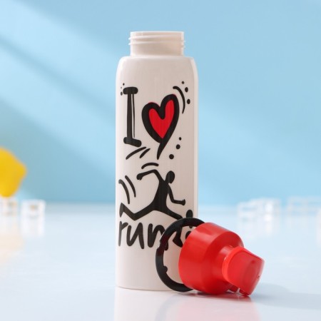 Water bottle plastic "run", 500 ml-5