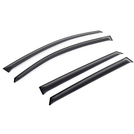 Window deflectors, Rival, Hyundai Tucson 2015-2020, leaf PMMA, 4pcs., 32309001