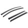 Window deflectors, Rival, Hyundai Tucson 2015-2020, leaf PMMA, 4pcs., 32309001