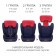 Car Seiger "Grand", ISOFIX, group 1/2/3, 9-36 kg, 1-12 years old, Royal blue color