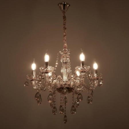 Chandelier 670015/6 E14 40W gold 50x50x90 cm Bayerlux-2