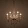 Chandelier 670015/6 E14 40W gold 50x50x90 cm Bayerlux