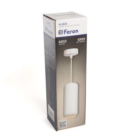 Ceiling light Feron HL3658, IP20, GX53, 12 W, 85x85x220 mm, white color-8