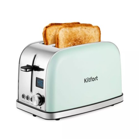 Toster KitFort KT-4098, 850 W, 7 grip modes, 2 toasts, blue