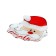 Glass Serving Santa Serving Serving, 14 × 15 cm