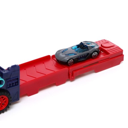 TruckBlaster truck shoots soft bullets, with cars, launching-5