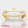 Container made of heat -resistant glass of the share, round, 500 ml, 19 × 8 cm