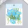 Set of stickers "Flowers. Royal Mint" 30 pcs 8.5x11 cm