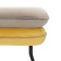 PEA PEA, 497 × 403 × 425 mm, velor, beige / yellow color