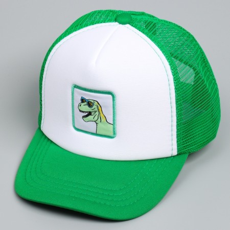 Children's cap for the boy "Cool Dino", rr 52-54 5-7 years-2