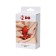 Anal vibration trough Glam, silicone, red color, size 9.7 cm, d = 4 cm