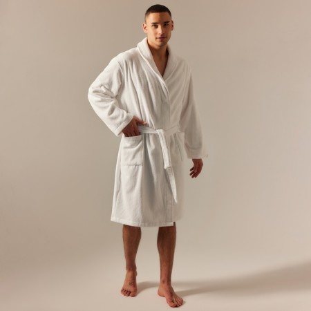 Terront Male Male Sl Home: Basic "Blanc de Blanc", size m, 100% cotton, 420 g/m2-3
