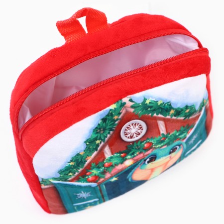 The backpack New Year's children's "Snake", 24x24 cm, for the New Year-5