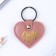 Kezzle keychain to the leatherette to the female "Shine brighter", 6.1 x 9 cm