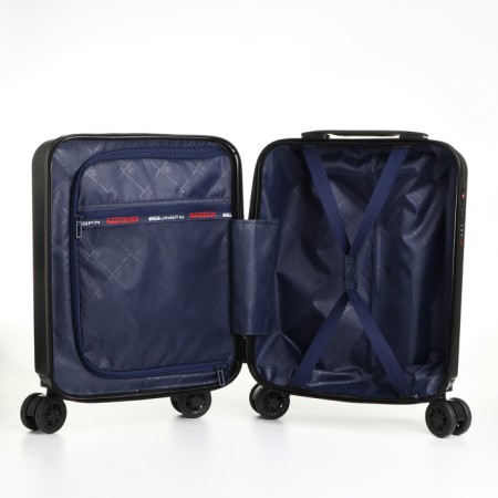 Children's suitcase 27 L (XS), Happyant, Lightning Department, Black Color-7