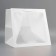 Crafts with a square bottom and window 40 x 40 x 40 cm white, 1pc.