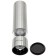 Electric Mill Krona Salz Pfeffer Inox, metal, from batteries, silver