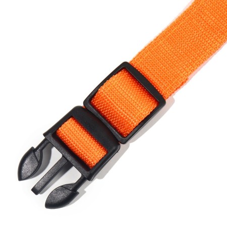 Collar with backlight size S, Osh 35-43 x 2.5 cm, 3 lumines of the glow orange-7