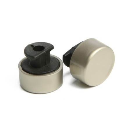 Tundra mirror holder, D = 17 mm, without drilling, color nickel, 4 pcs.-3