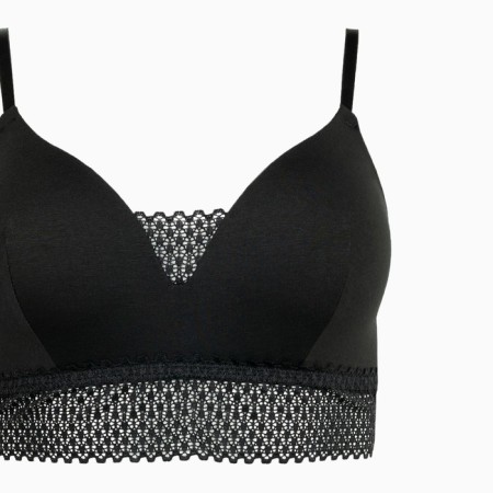 Women's bra, black color, size 70V-3